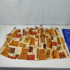 Vintage Advertising Kitchen Window Cloth Curtains Set