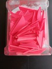 100 Pack Bohning Archery Blazer 1 5 Inch Mini Vanes  Hot Pink  Nos