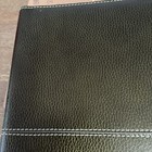 Bosca Brown Textured Leather Zippered Portfolioi  Id Card Pockets