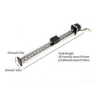 Cnc Linear Actuator Ball Screw Slide Nema23 Motor Stage Rail Guide Motion Table