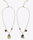 Studio Ghibli My Neighbor Totoro Sunflower Best Friend Necklace Set Of 2 Nwt