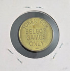 Fiesta Texas San Antonio Arcade Token Vintage Brass Amusement Coin Rare 90s