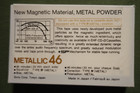 Sony  Metallic 46  Audio Cassette Blank Tape  Made In Japan Type Iv In Cello