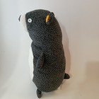 Pillowfort Target Large Bear 16  Plush Black Gray Stuffed Animal Throw Pillow