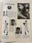 1956 Ny Yankees Vs Brooklyn Dodgers World Series Program Fair good Condition 