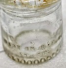 Vintage Hemingray Clear Glass Insulator W  Beaded Rim  9   43-52   Made In Usa