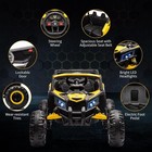 24v Power Wheels Electric Ride On Utv Car Toys Gift For Kids With Remote Control