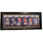 New York Ny Yankees Mlb Hitter Legends Panoramic Framed Print Sports Memorbillia