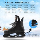 Adjustable Ice Hockey Skates For Outdoor And Rink  Recreational Ice Skates  Fitn