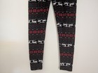 Unbranded Junior Women s Size Small Reindeer Print Festive Holiday Leggings 