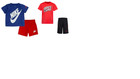 New Nike Little Boy s 4-7 T-shirt   Shorts Set Pick Size   Color
