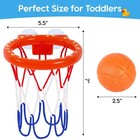 Bath Toys  Bathtub Basketball Hoop For Kids Toddlers  Bath Shower Toys For Ki   