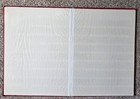 Lighthouse Large Format Stamp Album 8 Pages White Background 9 Strips Cellophane