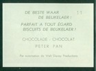 De Beukelaer Chocolate biscuit  Disney s 1958 Peter Pan  Card No 011