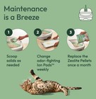 Purina Tidy Cats Breeze Cat Litter Box System Kit With Pellets   Pads