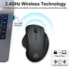 2 4ghz Wireless Optical Mice Pc Gaming Mouse 6 Buttons   Usb Receiver For Laptop