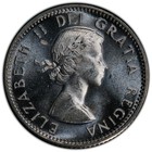 Canada  1956 Elizabeth Ii 10 Cents  Pcgs Ms 65 