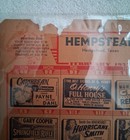 Very Scarce 1953 Hempstead Texas Jim Crow Era Movie Theater Flyer