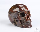 2 0  Pietersite Hand Carved Crystal Skull  Realistic  Crystal Healing