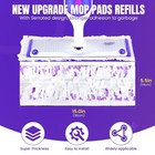 60 Pcs Power Mop Pads For Swiffer Powermop 500  Strips Multi-surface Refill P   