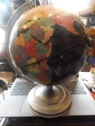 Replogle 10 Inch Starlight Globe Metal Base Minimalist Vintage Style Good Order