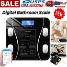 Smart Scale For Body Weight Bmi Bluetooth Body Fat Scale Digital Bathroom Scale   