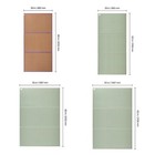 Uimoso Japanese Tatami Mat Foldable Natural Rattan Tatami Mattress