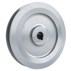 5 5  Cast Iron 5 8  Shaft Pulley Sheave Single 1 Groove V Style B Belt 5l Bk57