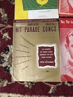 Large Vintage Lot Of Sheet Music And Song Books For Piano 16 Total