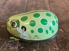 Vintage Antique Jumping Frog Tin Wind Up Toy Made In Korea Still Works Great  