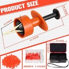 Jingmore 1005 Pcs Fishing Terminal Tackle Set 1000 Bait Bands 4 Pcs 2x Pellet   