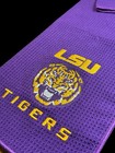 Lsu Tigers  2 Sides  Golf Towel  8in X 25in  55k Stitches