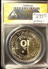 Uae-ras Al-khaimah 1970 10 Riyahs Proof Km 31 Anacs Pf 68