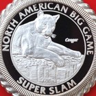 North American Hunting Club Big Game 1 Oz  999 Silver Coin Necklace - Cougar