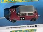 Scalextric 4238 Austin Mini Cooper Broadspeed 1 32 Scale Slot Car