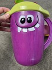 Vtg Pillsbury Funny Face Goofy Grape Pitcher W  8 Cups Set 1969-74