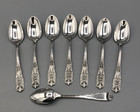 Milburn Rose By Westmoreland Sterling Silver Set Of 8 Demitasse Spoons 4 1 8 