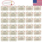 Dental Fiber Post Resin Screw Thread Quartz Drills  Yellow red Usps