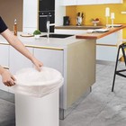 13 Gallon Garbage-bags Tall Kitchen Compostable-trash-bag - White Biodegradable