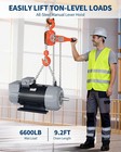 Manual Lever Chain Hoist 3t 6600lbs 10ft Lift Alloy Steel For Warehouses Usa