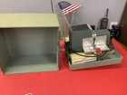 Vintage Argus 300 Automatic Slide Projector W  Carrying Case