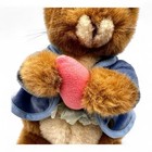 Peter Rabbit Plush Wind Up Musical Head Motion Eden Frederick Warne 10  Vtg