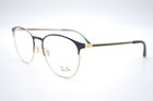 New Ray Ban Rb 6375 3051 Black And Gold Authentic Eyeglasses Frames Rx 53-18