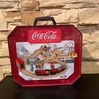 Vintage Coca-cola Wooden Christmas Train Set Registered  36413