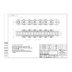  25h Heavy Duty Roller Chain X 10 Feet   2 Connecting Links   Same Day Shipping