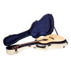 Crossrock Fiberglass Guitar Case For Gibson J45 Standard vintage-ivory