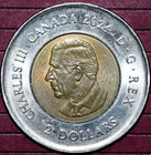 Canada  2024   Toonie 2 Dollars  Charles Iii Innuit Nunangat - Foreign Coin-28mm