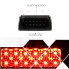 Black Smoke Rear Led Third  3rd  Brake Light For 94-03 Chevy S10 sonoma hombre