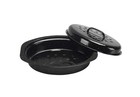Enamory Covered Oval Roaster  13 Inches  Black
