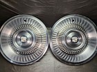 1963 Pair 2 Vintage Original Cadillac Deville Fleetwood Wheel Cover Hubcaps Oem 